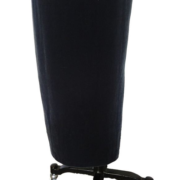 Vintage 90s Velvet Prom Dress Size 4P Gray Glitter Sparkle Sleeveless Stretch - Picture 6 of 13